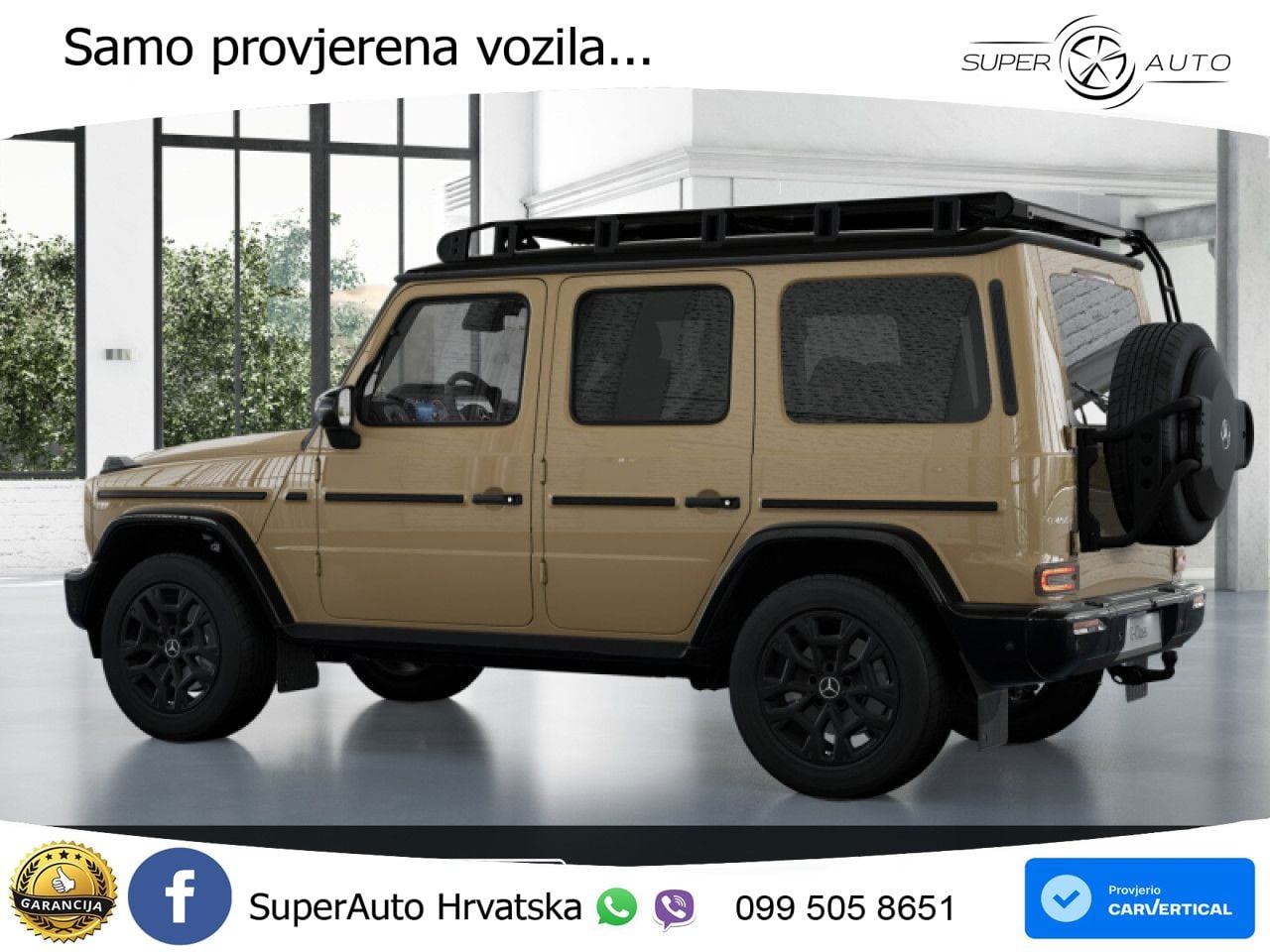 Mercedes G 450d Long (367 KS) 4MATIC 9G-TRONIC Superior LED+GR SJED+ACC