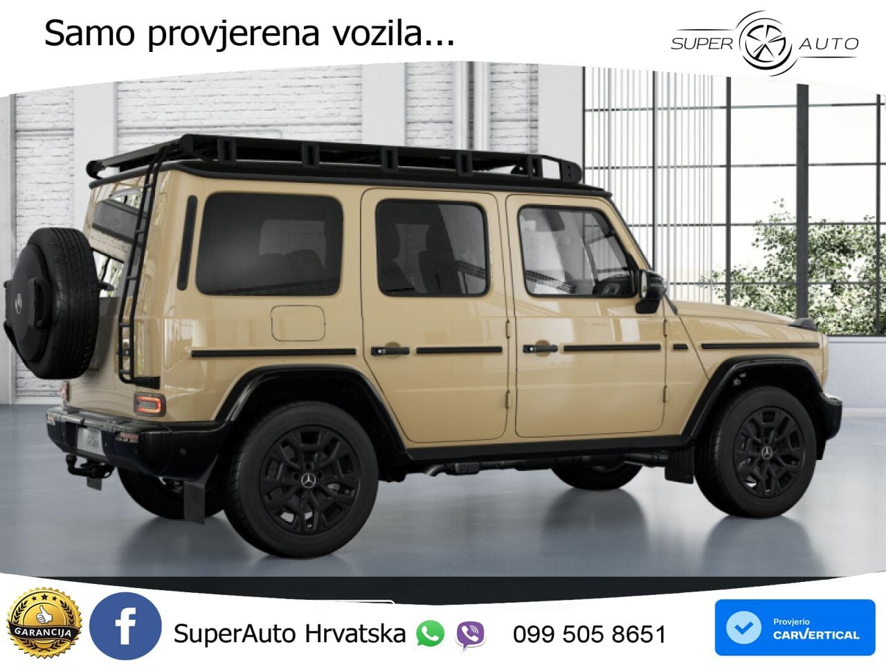 Mercedes G 450d Long (367 KS) 4MATIC 9G-TRONIC Superior LED+GR SJED+ACC
