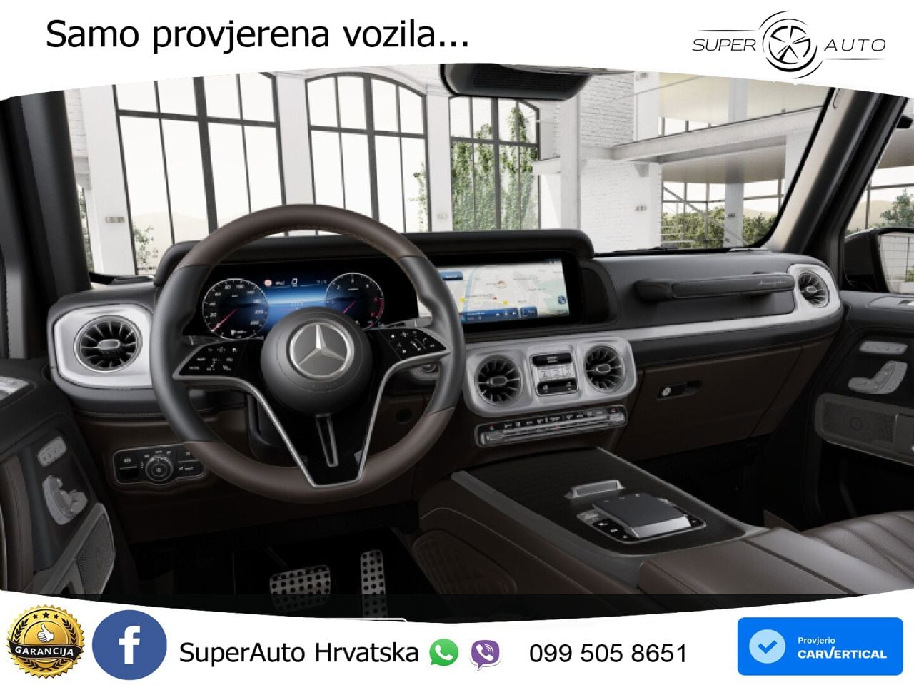 Mercedes G 450d Long (367 KS) 4MATIC 9G-TRONIC Superior LED+GR SJED+ACC