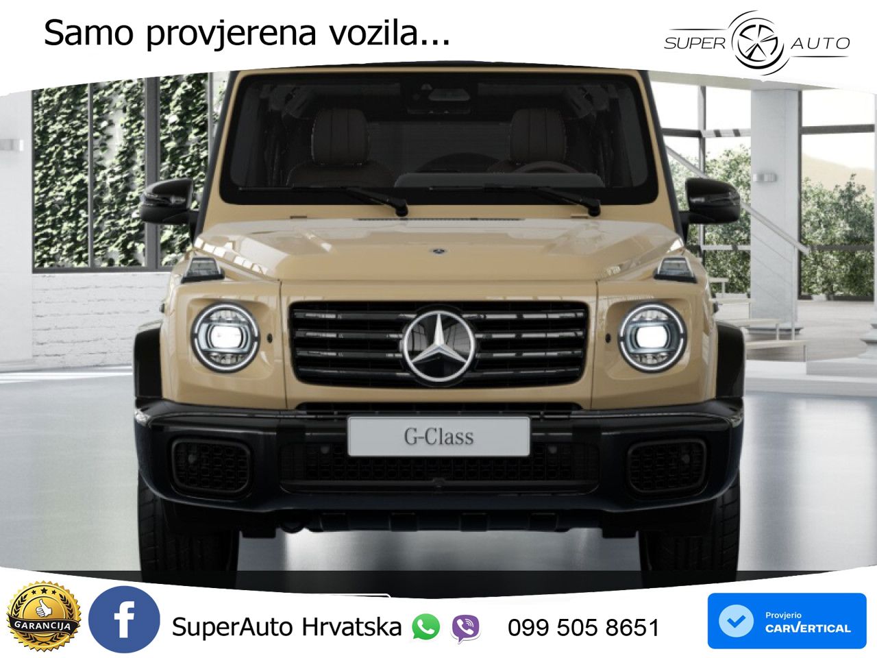 Mercedes G 450d Long (367 KS) 4MATIC 9G-TRONIC Superior LED+GR SJED+ACC