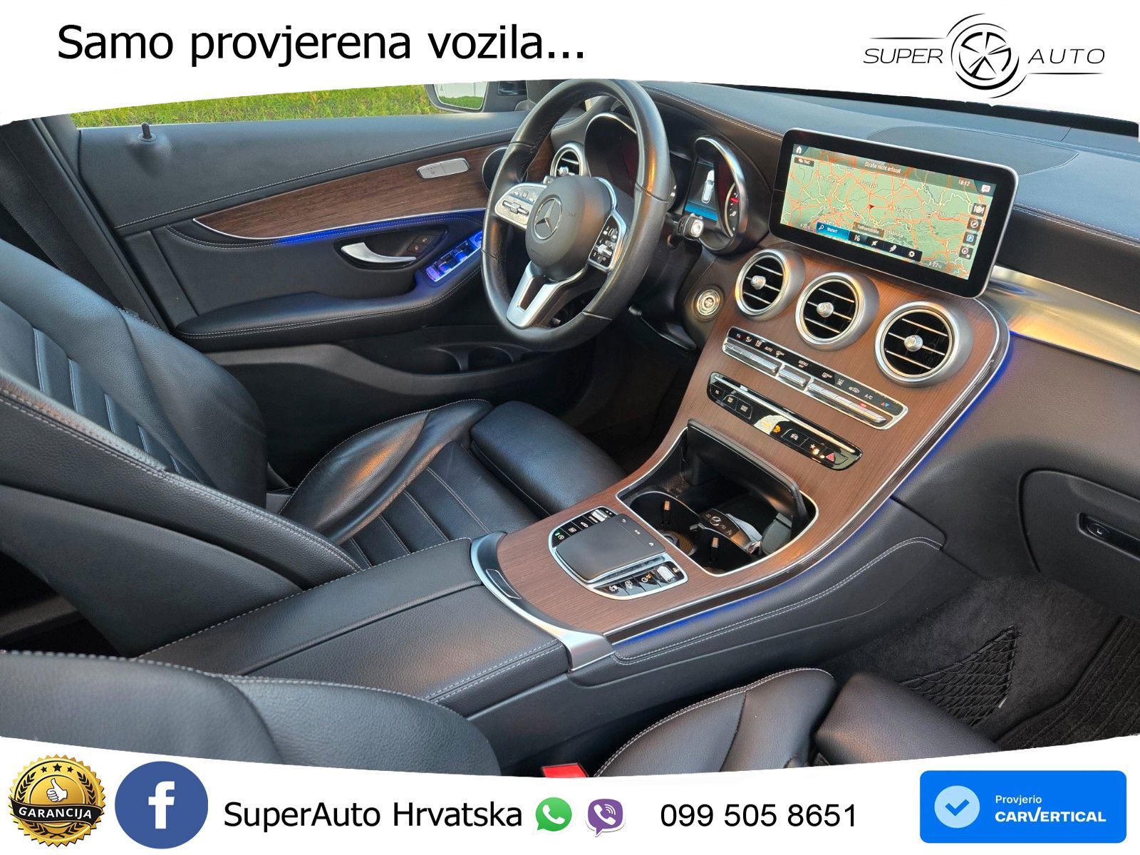 Mercedes GLC 300d (245 KS) 4MATIC G-TRONIC LED+GR SJED+ACC