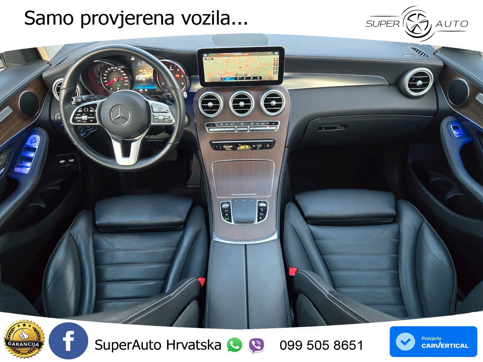 Mercedes GLC 300d (245 KS) 4MATIC G-TRONIC LED+GR SJED+ACC