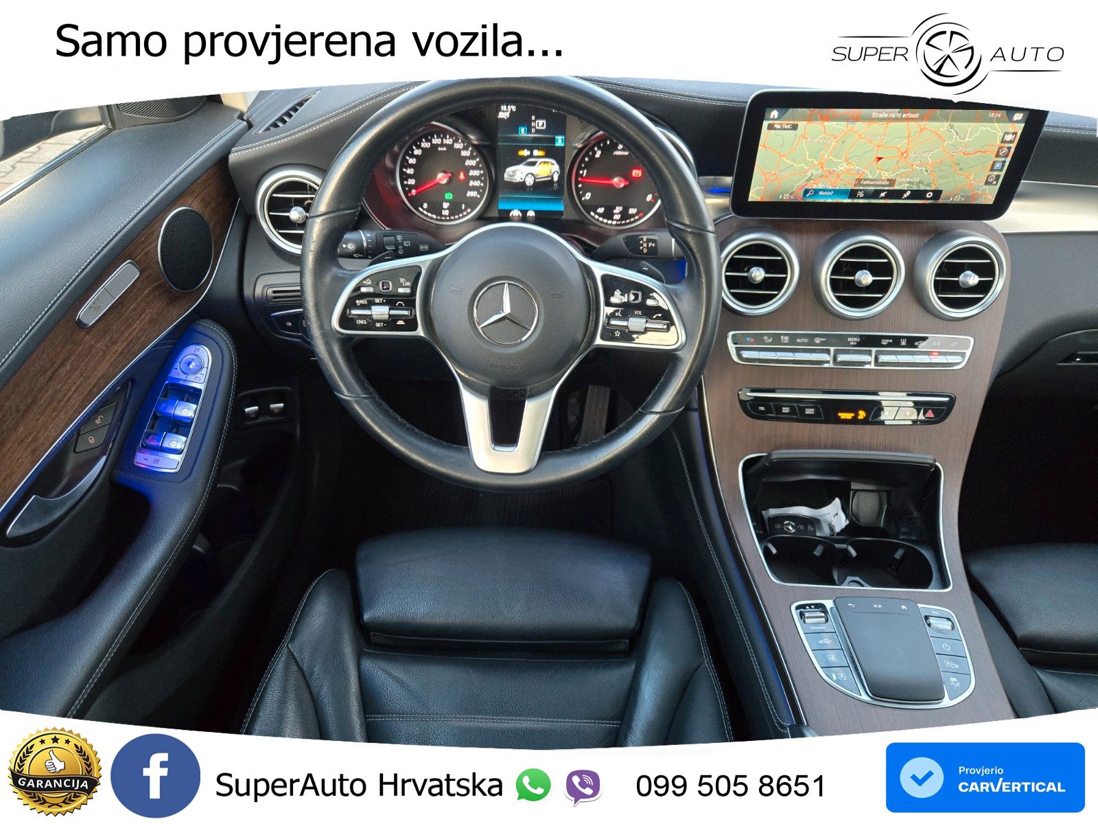 Mercedes GLC 300d (245 KS) 4MATIC G-TRONIC LED+GR SJED+ACC