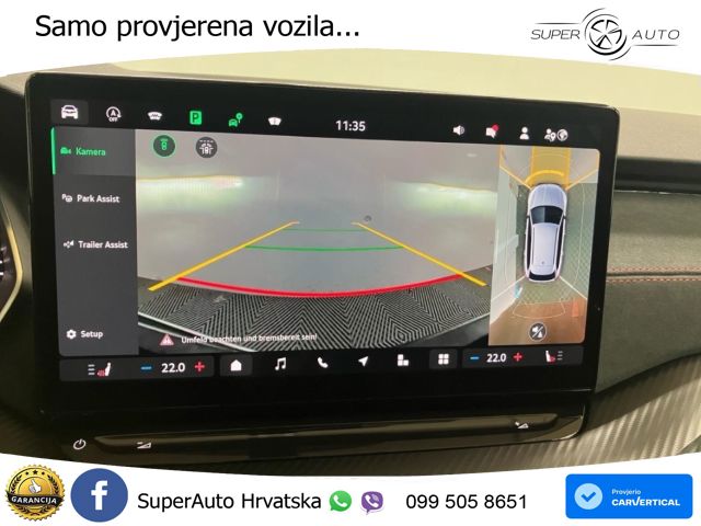 Škoda Octavia Combi RS 2.0 TSI (265 KS) DSG MATRIX+GR SJED+KAM
