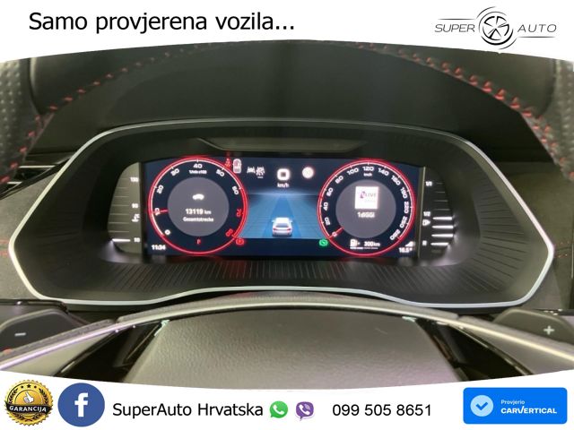 Škoda Octavia Combi RS 2.0 TSI (265 KS) DSG MATRIX+GR SJED+KAM