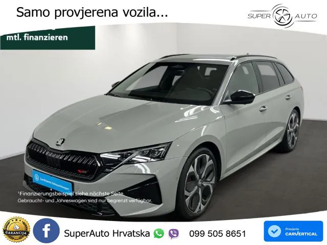 Škoda Octavia Combi RS 2.0 TSI (265 KS) DSG MATRIX+GR SJED+KAM