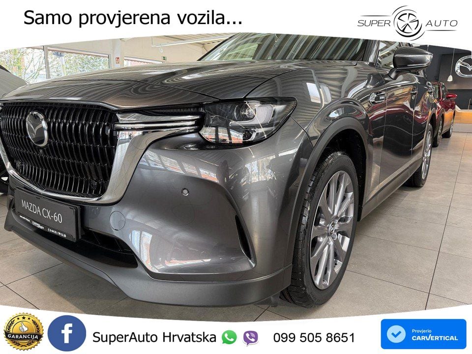 Mazda CX-60 3.3 e-Skyactiv D (200 KS) Automatic MATRIX+GR SJED+KAM