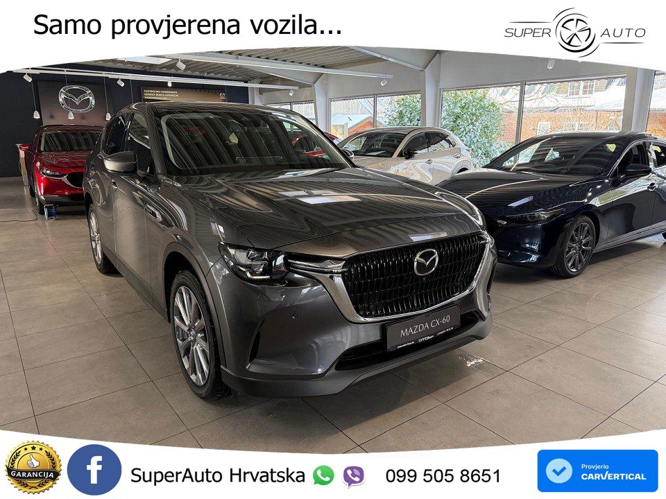 Mazda CX-60 3.3 e-Skyactiv D (200 KS) Automatic MATRIX+GR SJED+KAM