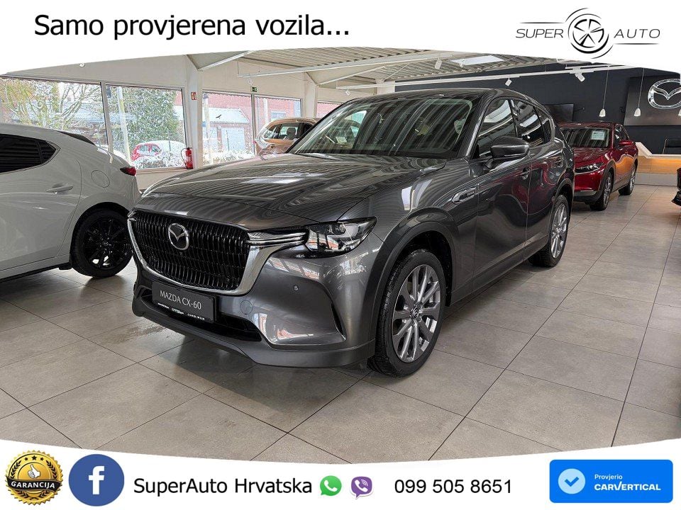 Mazda CX-60 3.3 e-Skyactiv D (200 KS) Automatic MATRIX+GR SJED+KAM