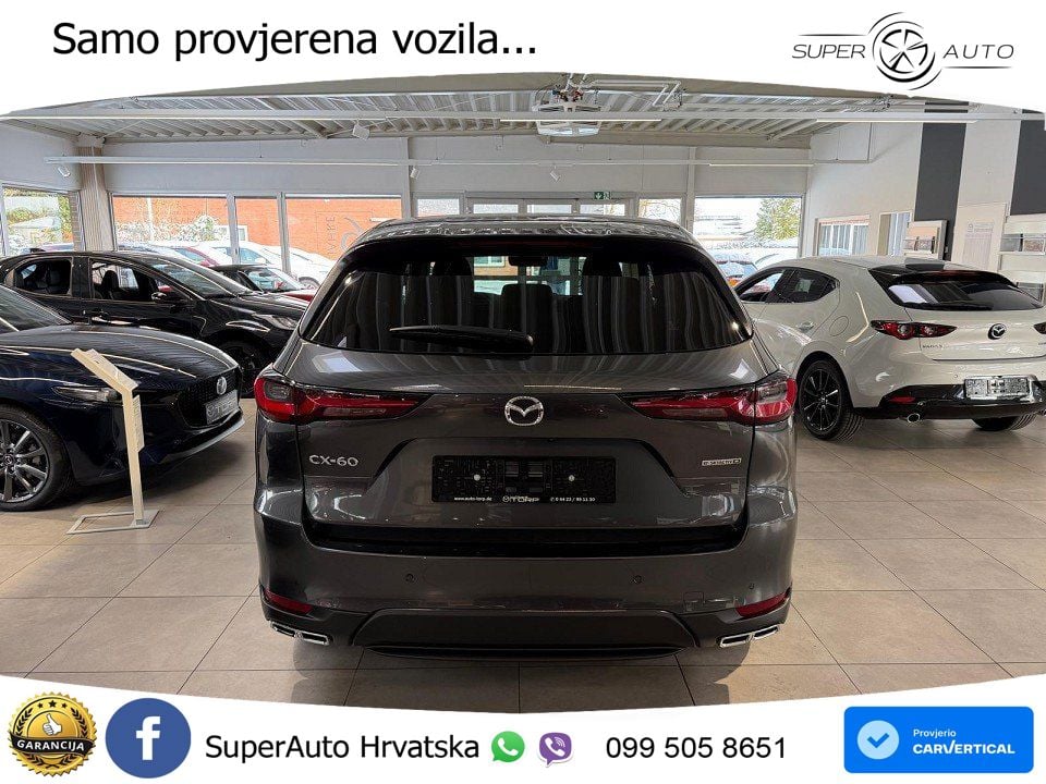 Mazda CX-60 3.3 e-Skyactiv D (200 KS) Automatic MATRIX+GR SJED+KAM