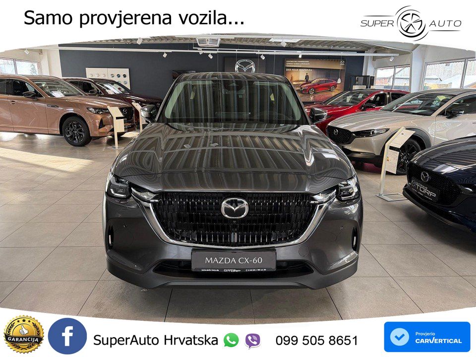 Mazda CX-60 3.3 e-Skyactiv D (200 KS) Automatic MATRIX+GR SJED+KAM