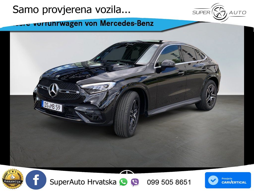 Mercedes GLC Coupe 200 (204 KS) 4MATIC 9G-TRONIC AMG ACC+GR SJED+360+PANO