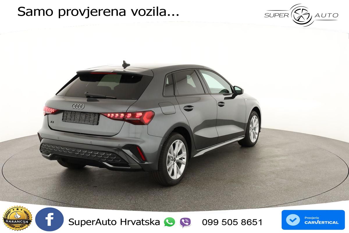 Audi A3 35 TFSI (150 KS) S tronic S line MATRIX+GR SJED+KAM