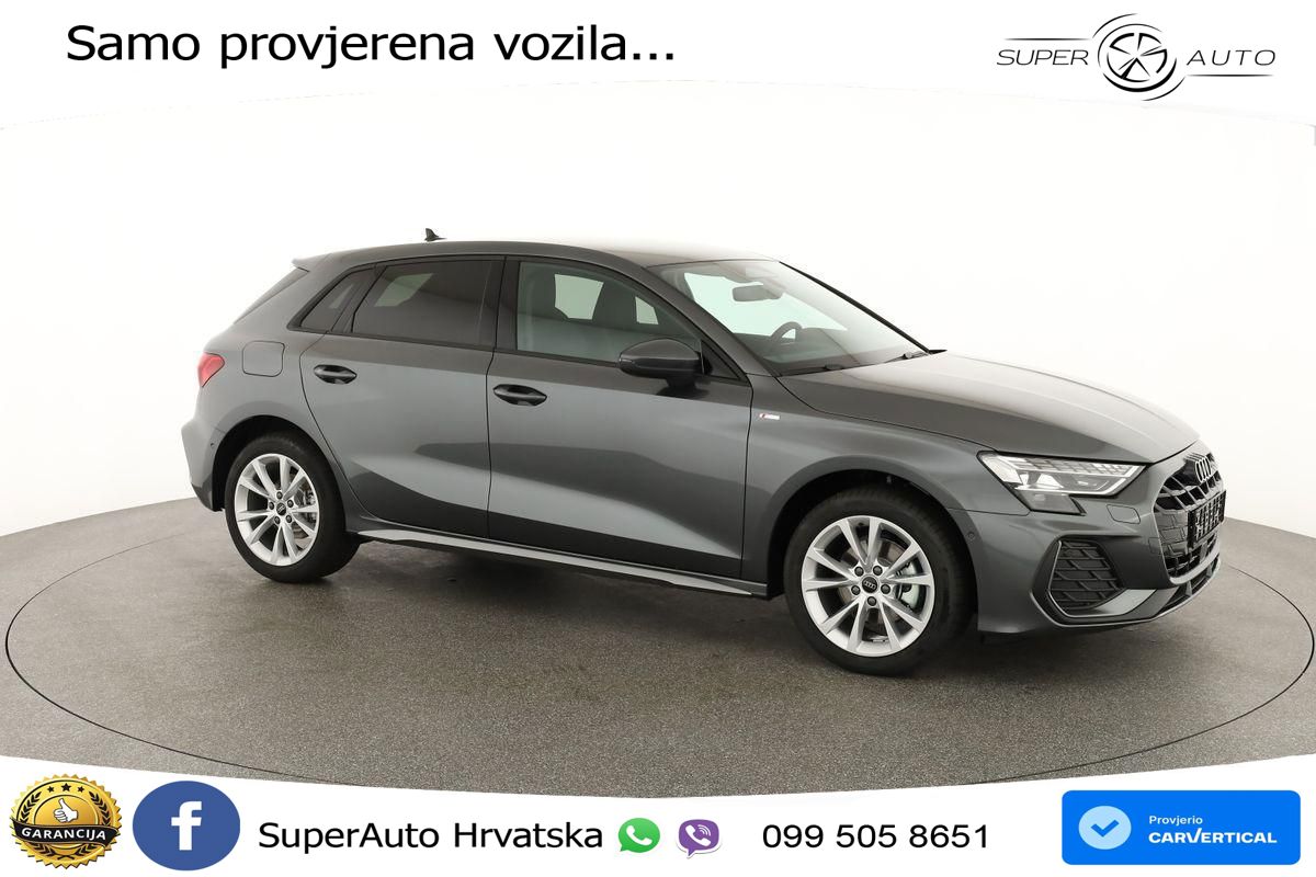 Audi A3 35 TFSI (150 KS) S tronic S line MATRIX+GR SJED+KAM