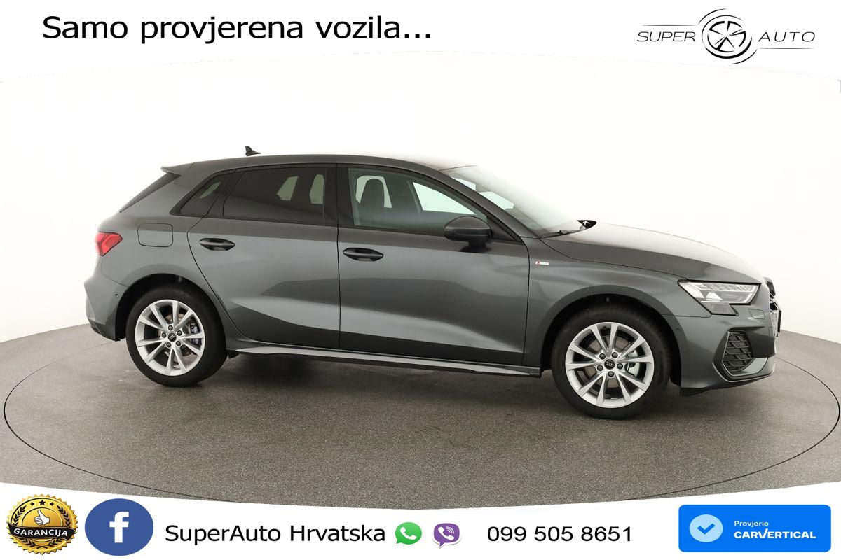 Audi A3 35 TFSI (150 KS) S tronic S line MATRIX+GR SJED+KAM