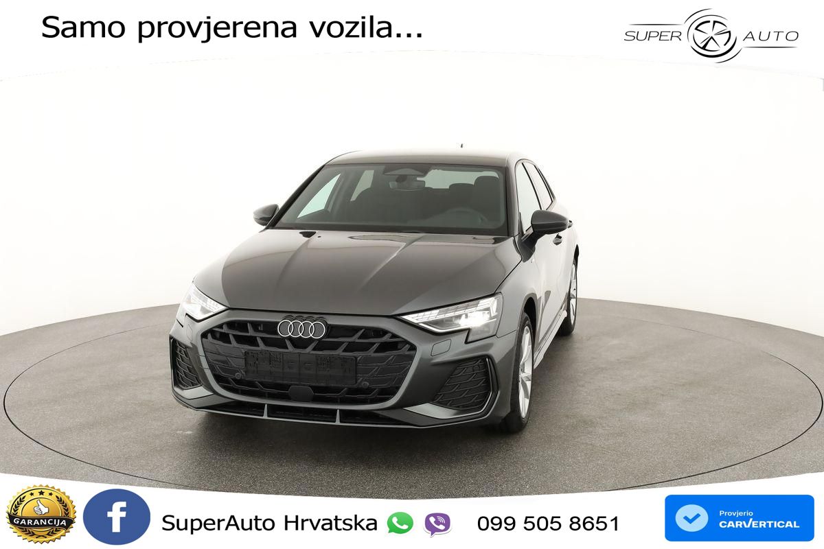 Audi A3 35 TFSI (150 KS) S tronic S line MATRIX+GR SJED+KAM