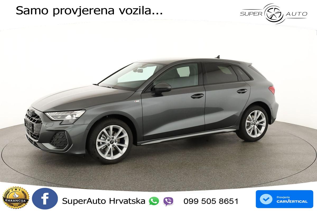 Audi A3 35 TFSI (150 KS) S tronic S line MATRIX+GR SJED+KAM