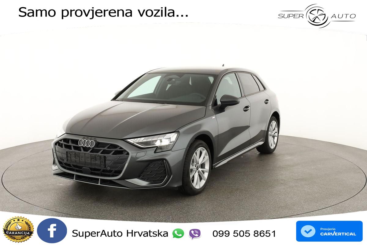 Audi A3 35 TFSI (150 KS) S tronic S line MATRIX+GR SJED+KAM