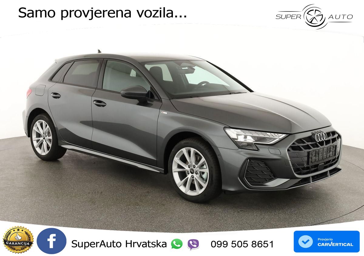 Audi A3 35 TFSI (150 KS) S tronic S line MATRIX+GR SJED+KAM