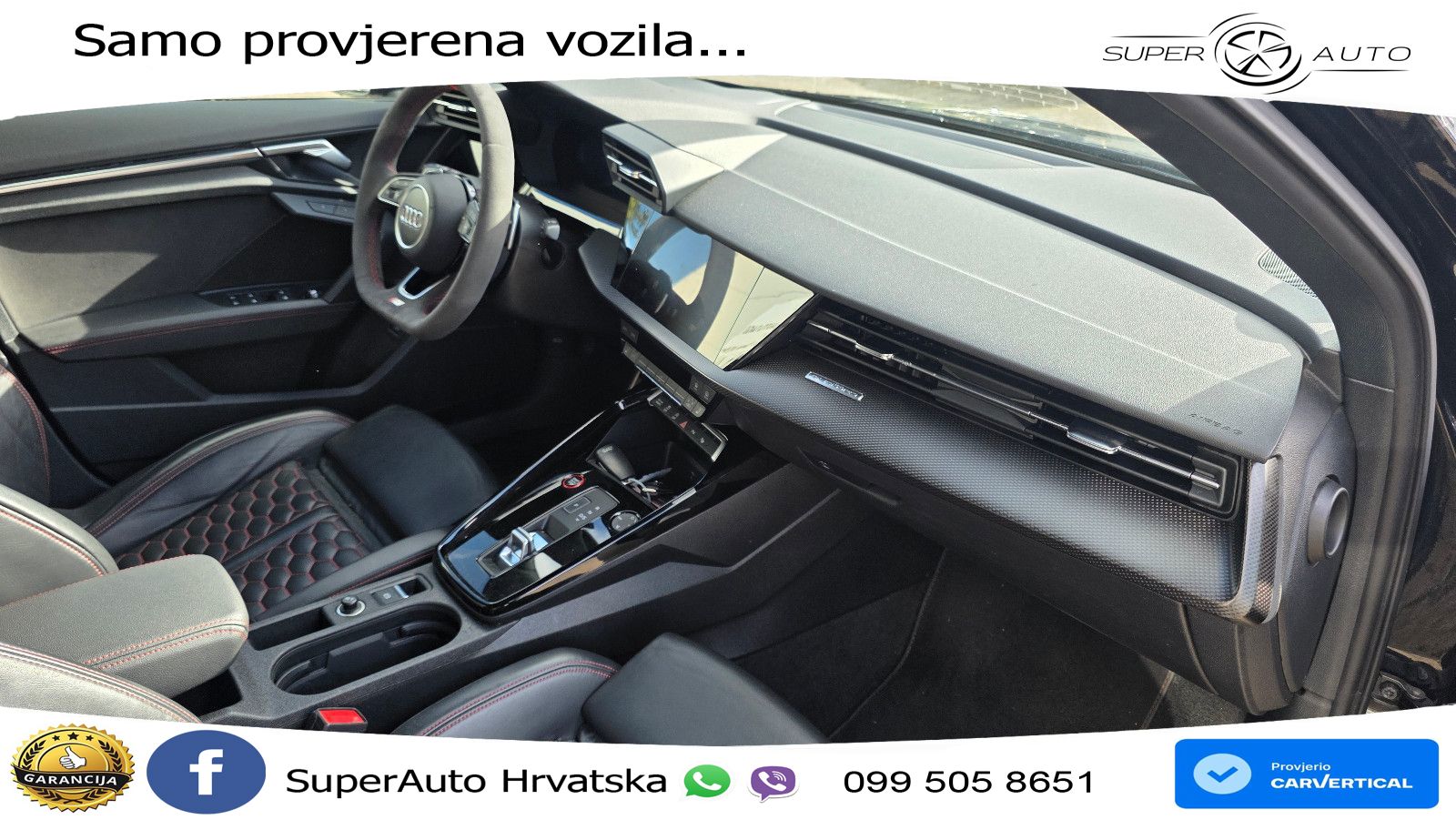 Audi RS3 Sedan 2.5 TFSI (400 KS) quattro S tronic LED+GR SJED+ACC