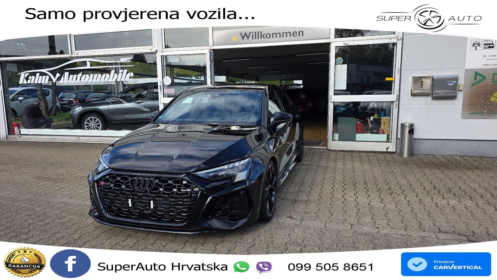 Audi RS3 Sedan 2.5 TFSI (400 KS) quattro S tronic LED+GR SJED+ACC