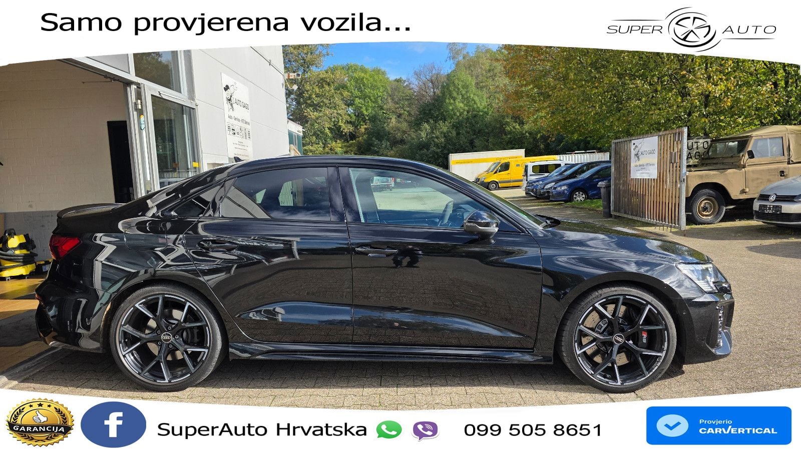 Audi RS3 Sedan 2.5 TFSI (400 KS) quattro S tronic LED+GR SJED+ACC