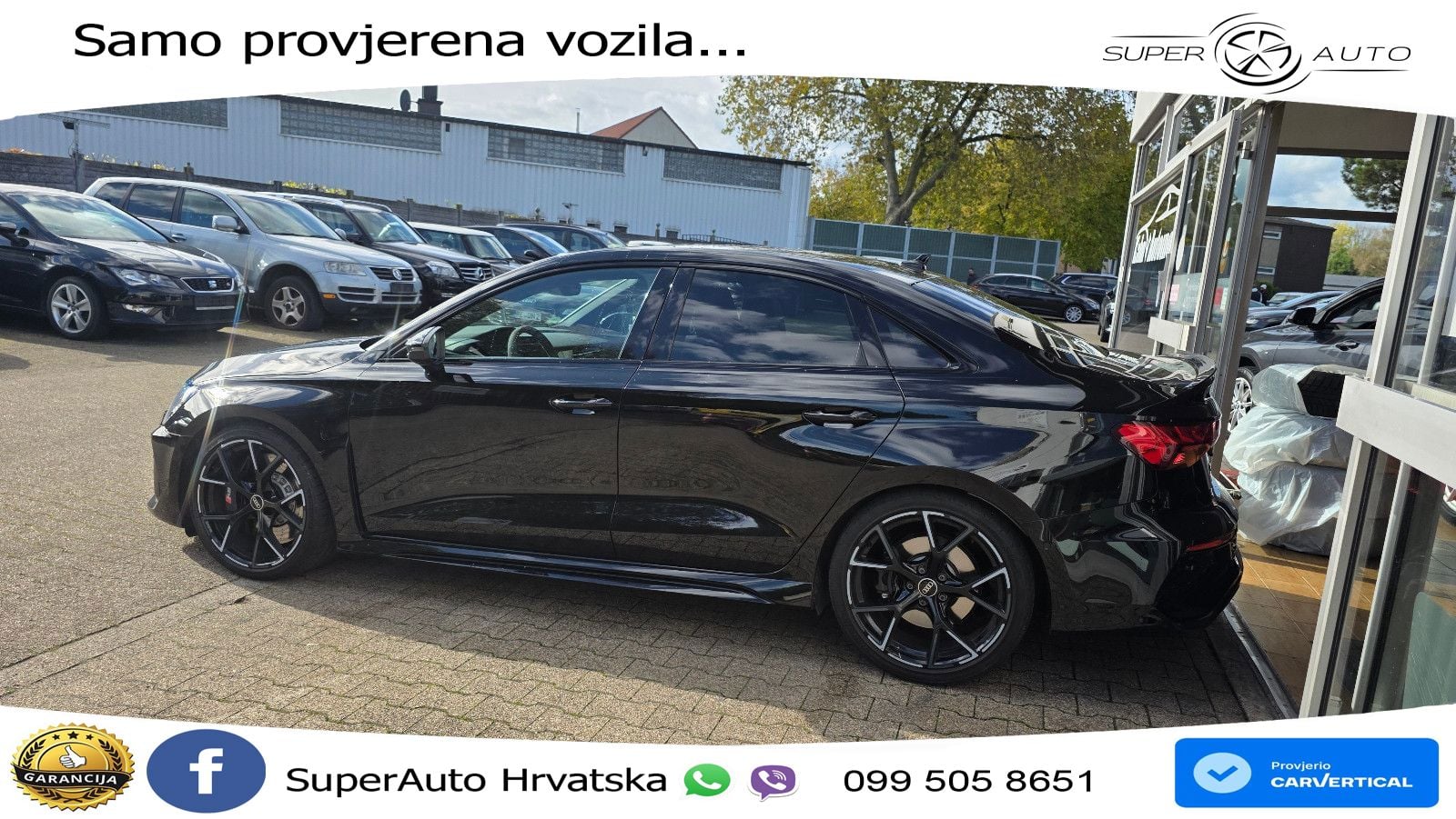 Audi RS3 Sedan 2.5 TFSI (400 KS) quattro S tronic LED+GR SJED+ACC
