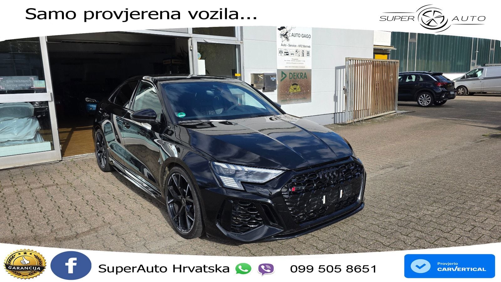 Audi RS3 Sedan 2.5 TFSI (400 KS) quattro S tronic LED+GR SJED+ACC