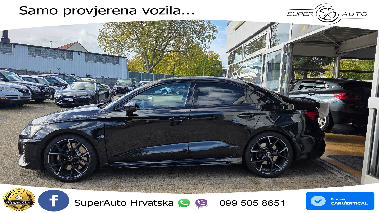 Audi RS3 Sedan 2.5 TFSI (400 KS) quattro S tronic LED+GR SJED+ACC