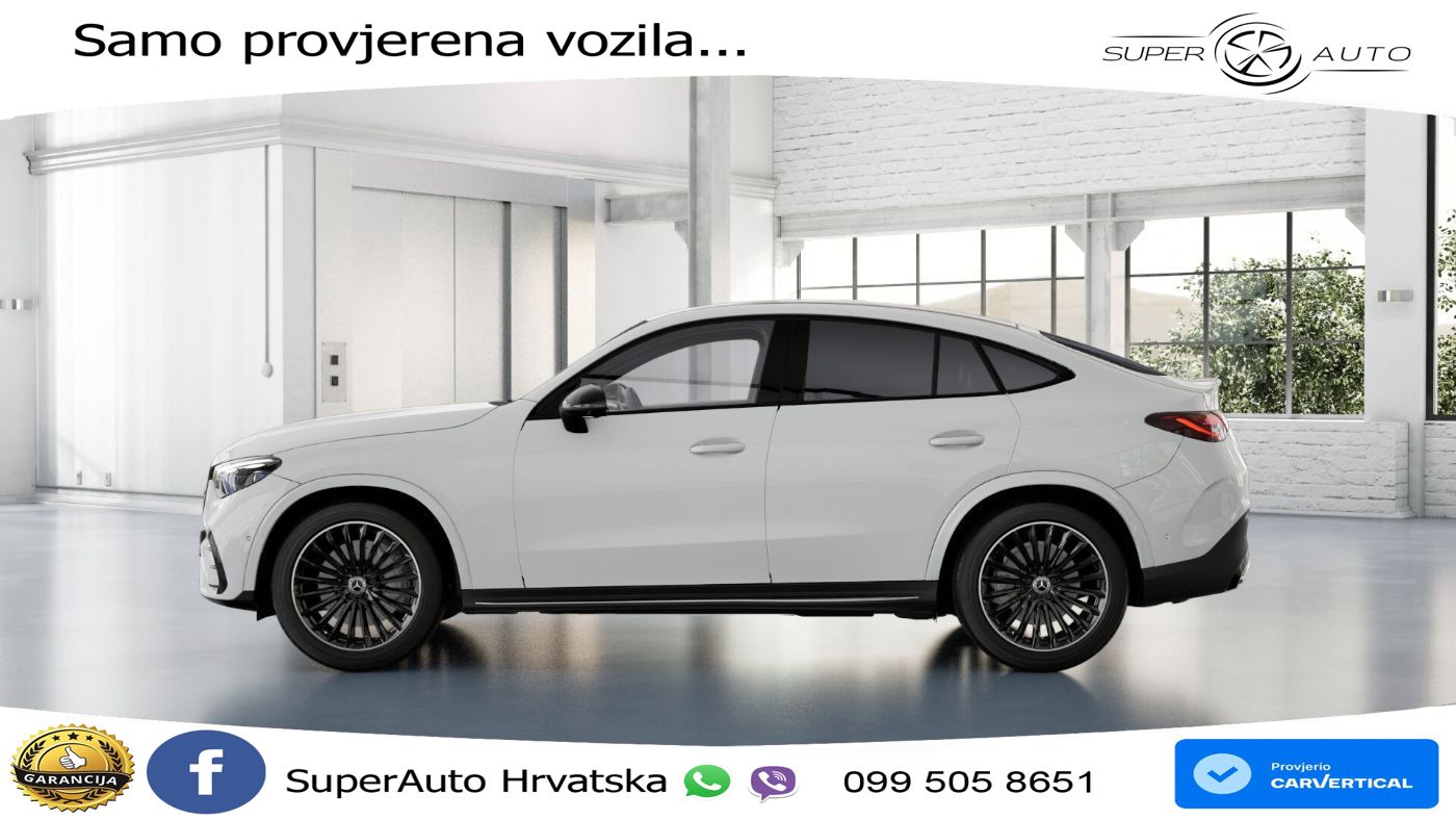Mercedes GLC Coupe 220d (197 KS) 4MATIC 9G-TRONIC AMG LED+GR SJED+ACC