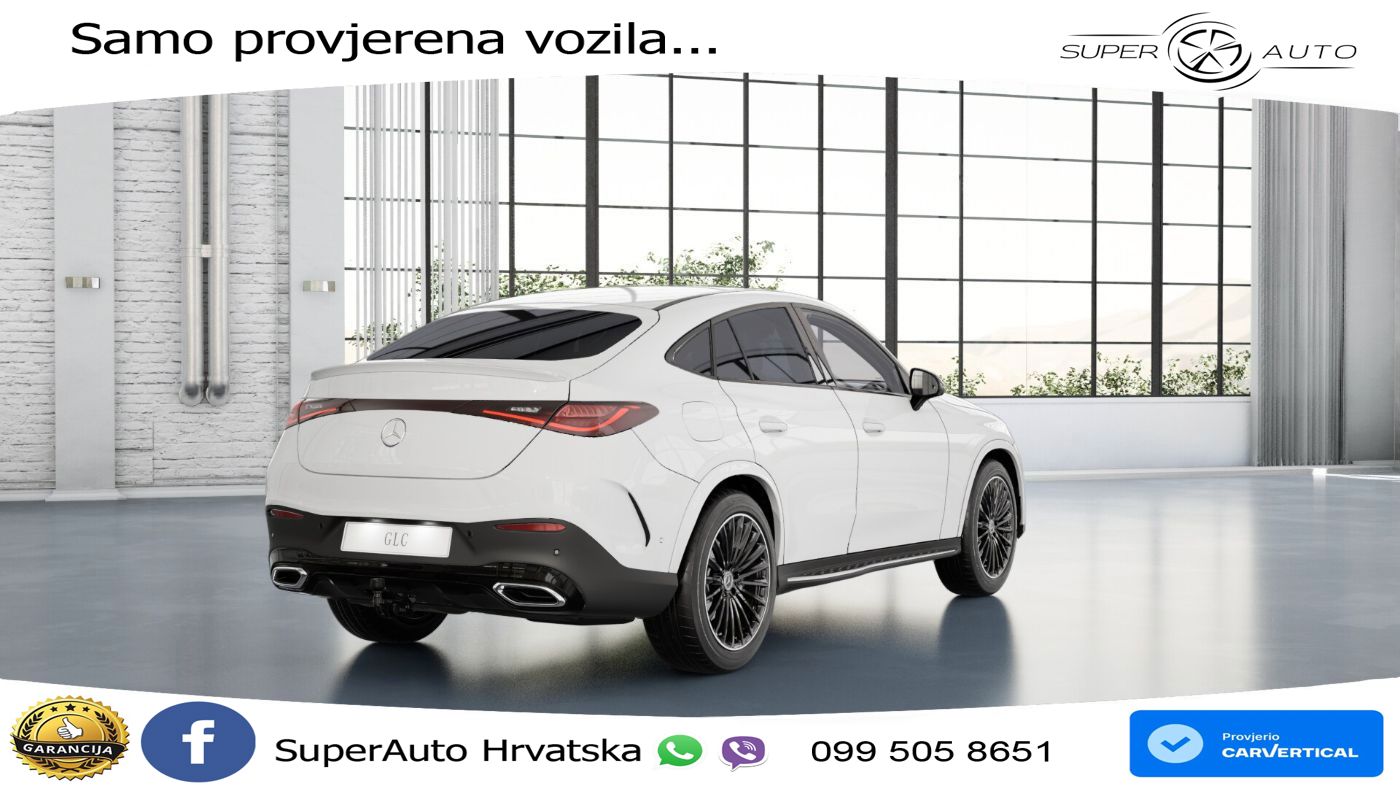 Mercedes GLC Coupe 220d (197 KS) 4MATIC 9G-TRONIC AMG LED+GR SJED+ACC