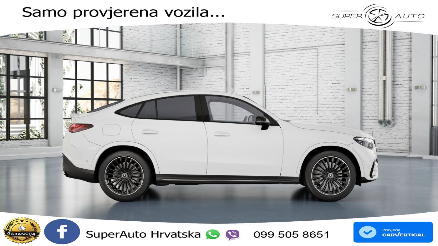 Mercedes GLC Coupe 220d (197 KS) 4MATIC 9G-TRONIC AMG LED+GR SJED+ACC