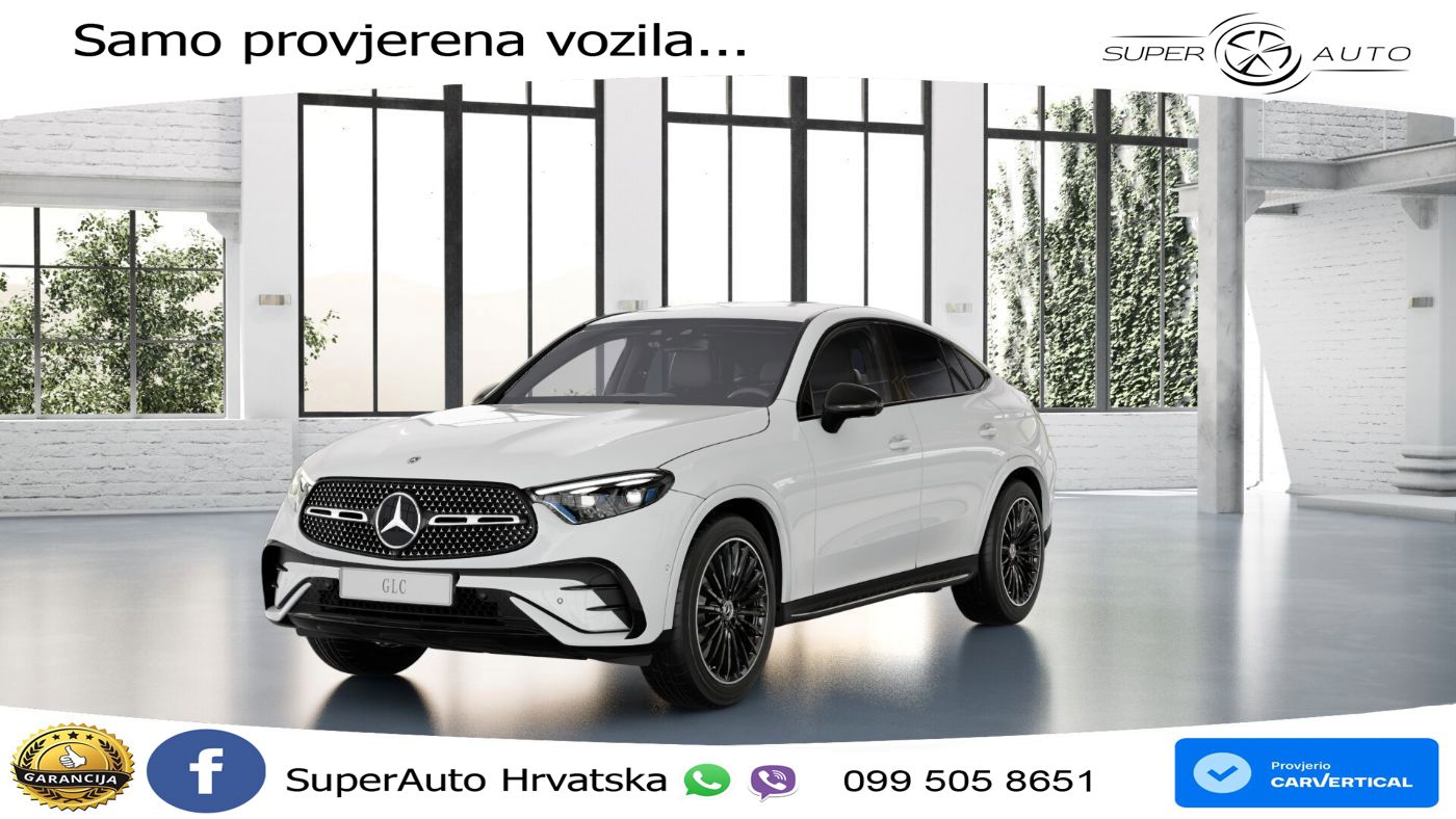 Mercedes GLC Coupe 220d (197 KS) 4MATIC 9G-TRONIC AMG LED+GR SJED+ACC