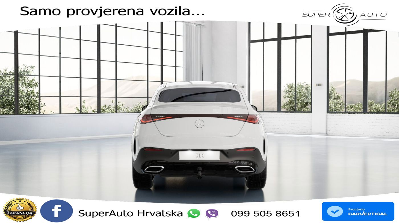 Mercedes GLC Coupe 220d (197 KS) 4MATIC 9G-TRONIC AMG LED+GR SJED+ACC