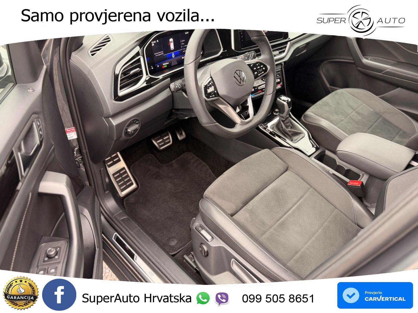 Volkswagen T-Roc 1.5 TSI (150 KS) DSG R-Line LED+GR SJED+ACC