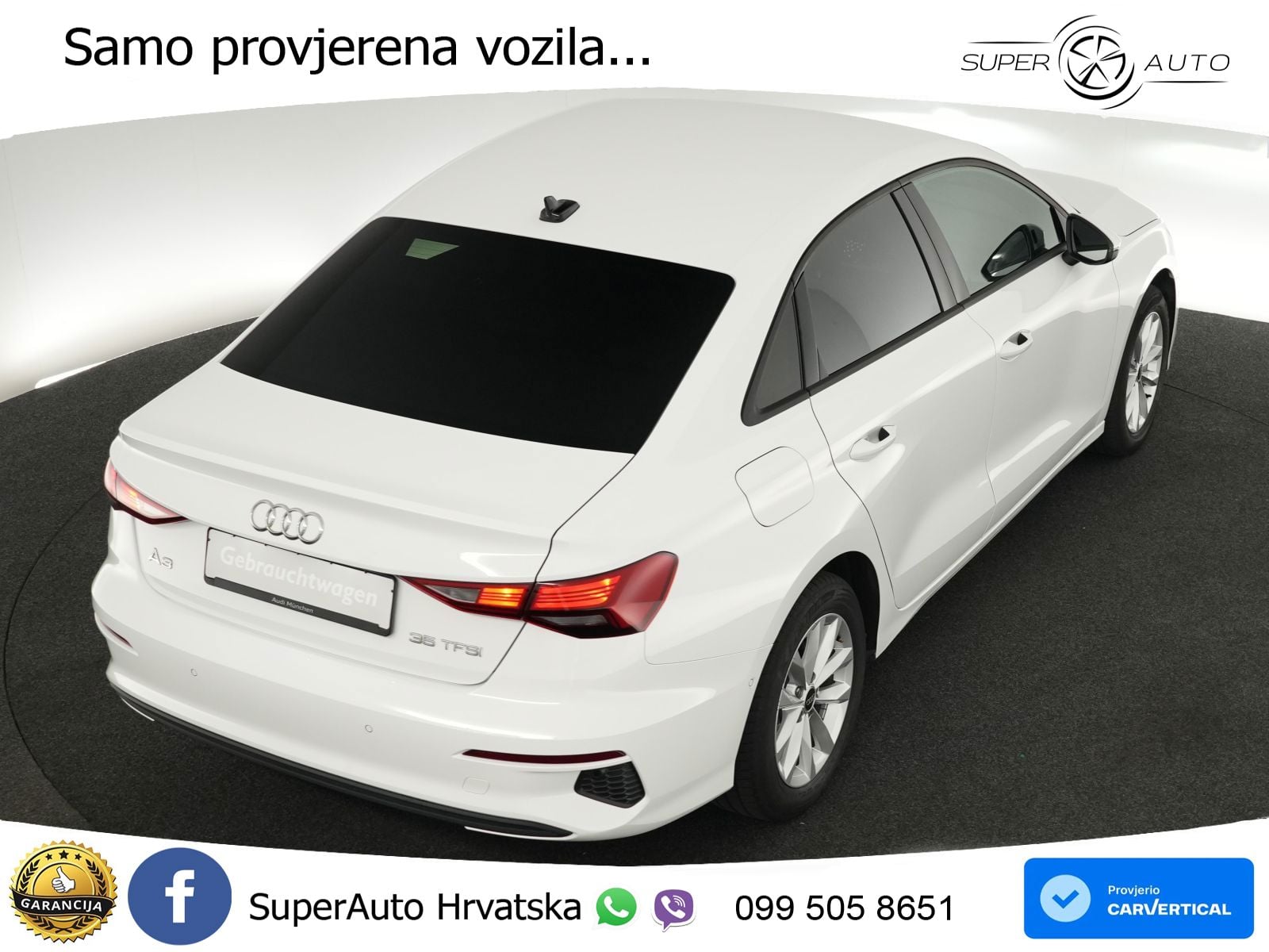 Audi A3 Limuzina 35 TFSI (150 KS) S tronic