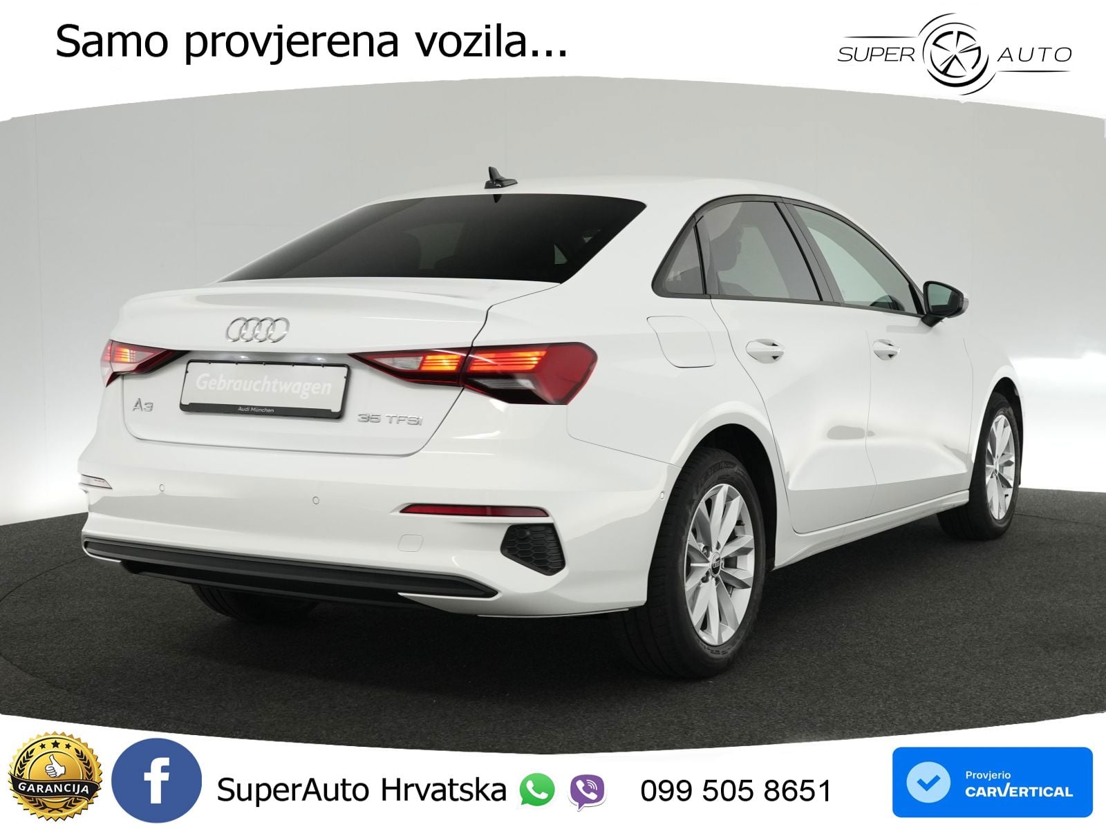 Audi A3 Limuzina 35 TFSI (150 KS) S tronic