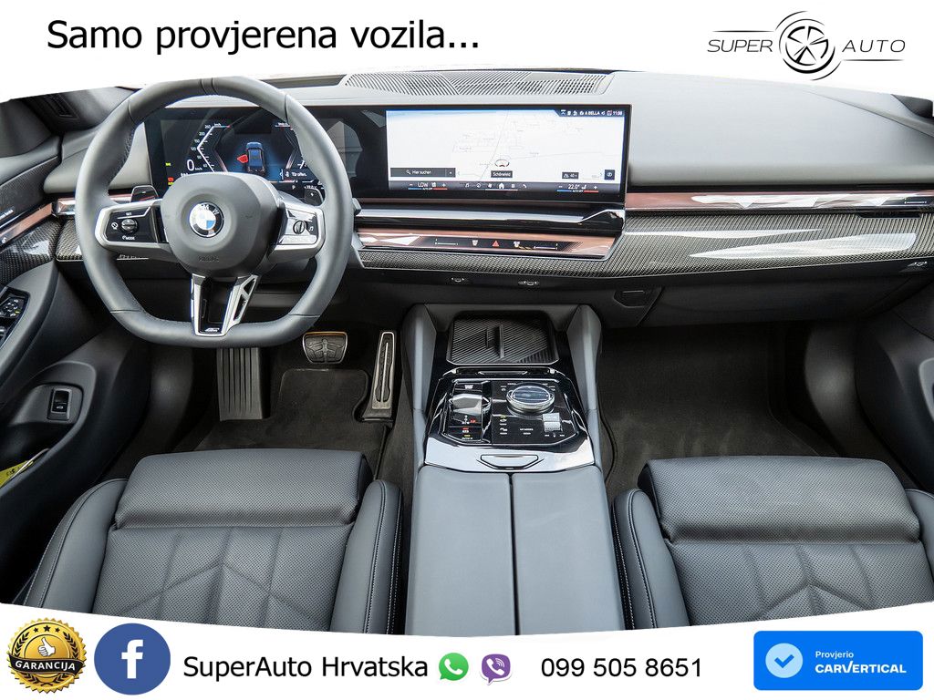BMW 520i (208 KS) Steptronic M Sport ACC+HEAD+4xGR SJED+360+PANO