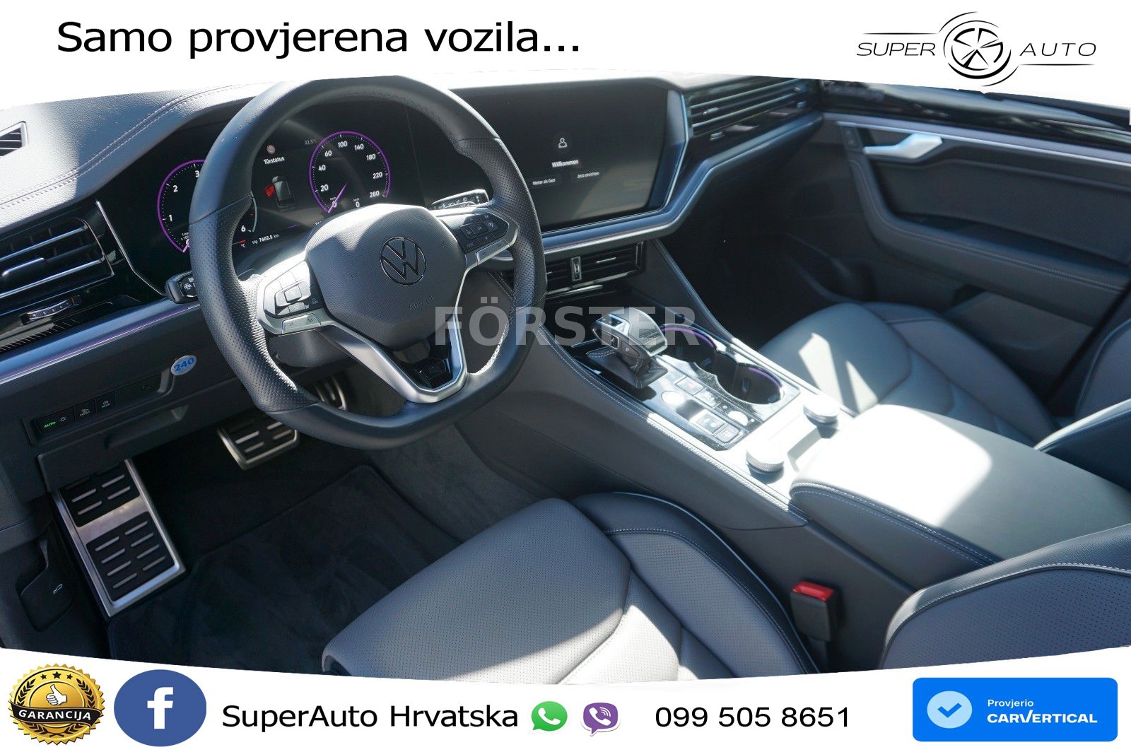 Volkswagen Touareg 3.0 V6 TDI (286 KS) 4MOTION Tiptronic LED+GR SJED+ACC