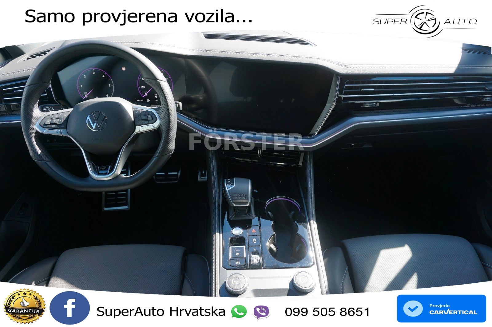 Volkswagen Touareg 3.0 V6 TDI (286 KS) 4MOTION Tiptronic LED+GR SJED+ACC
