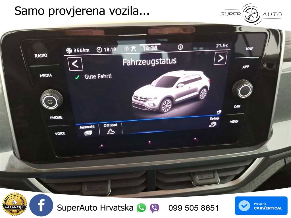 Volkswagen T-Roc 2.0 TDI (150 KS) 4M DSG LED+GR SJED+ACC