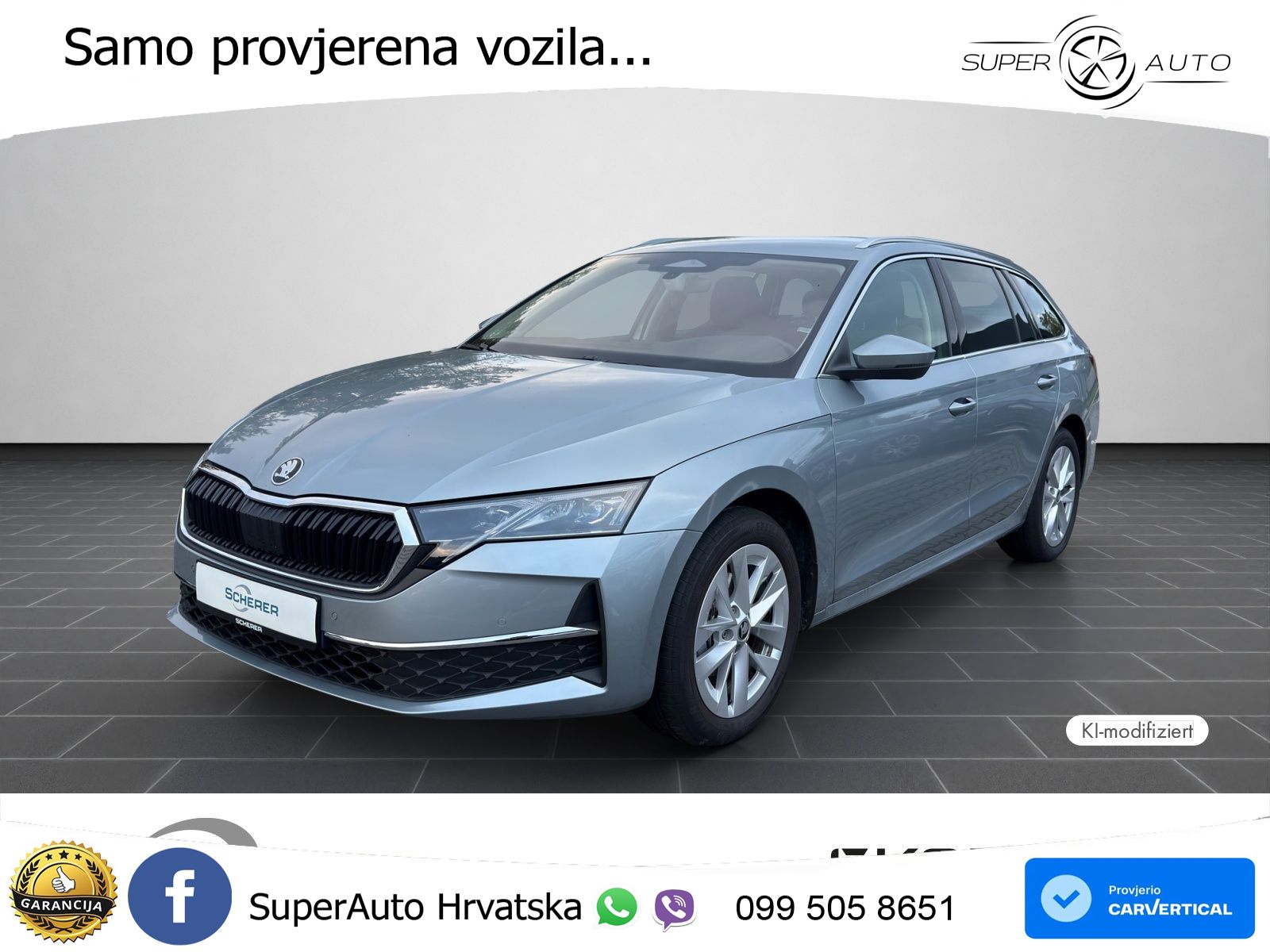 Škoda Octavia Combi 1.5 TSI (150 KS) DSG Selection LED+GR SJED+ACC