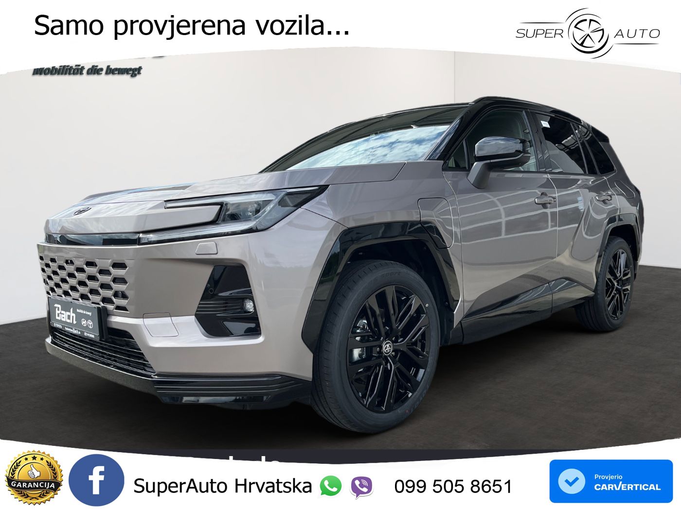 Toyota RAV4 2.5 (272 KS) Hybrid ECVT Style LED+GR SJED+ACC