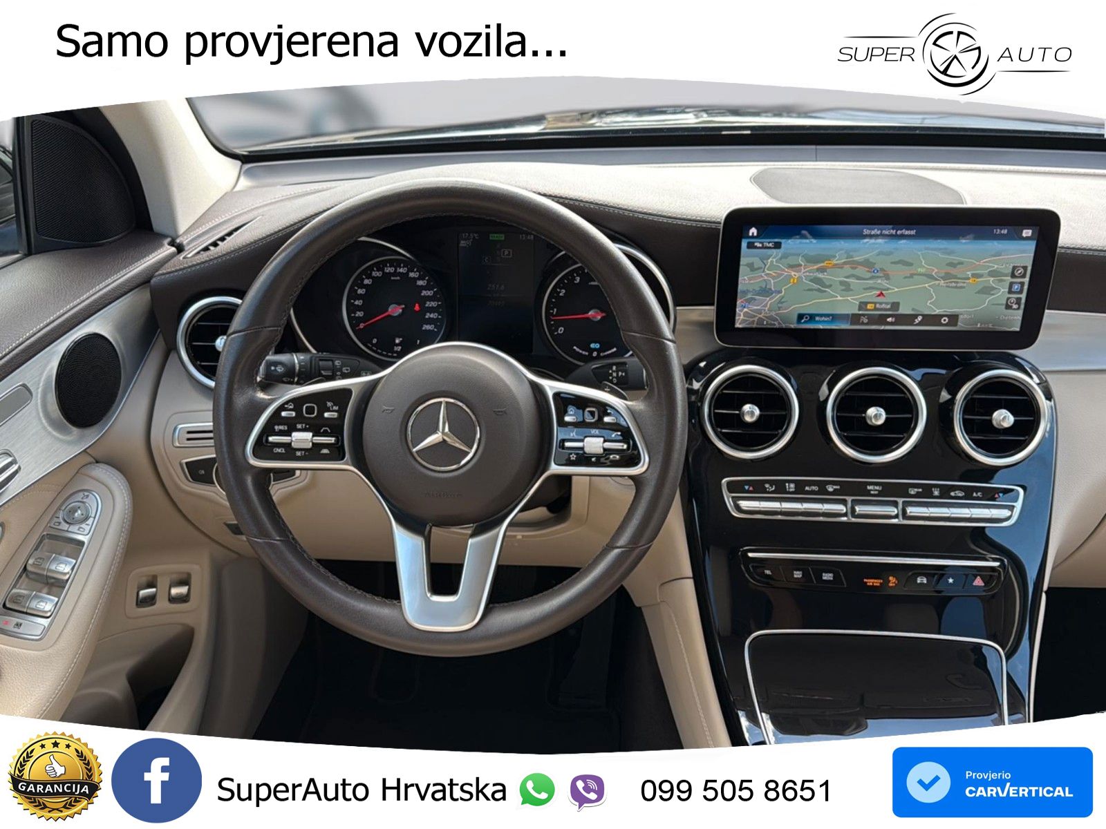 Mercedes GLC 300 (258 KS) 4MATIC 9G-TRONIC AMG ZRAČNI+ACC+GR SJED+360
