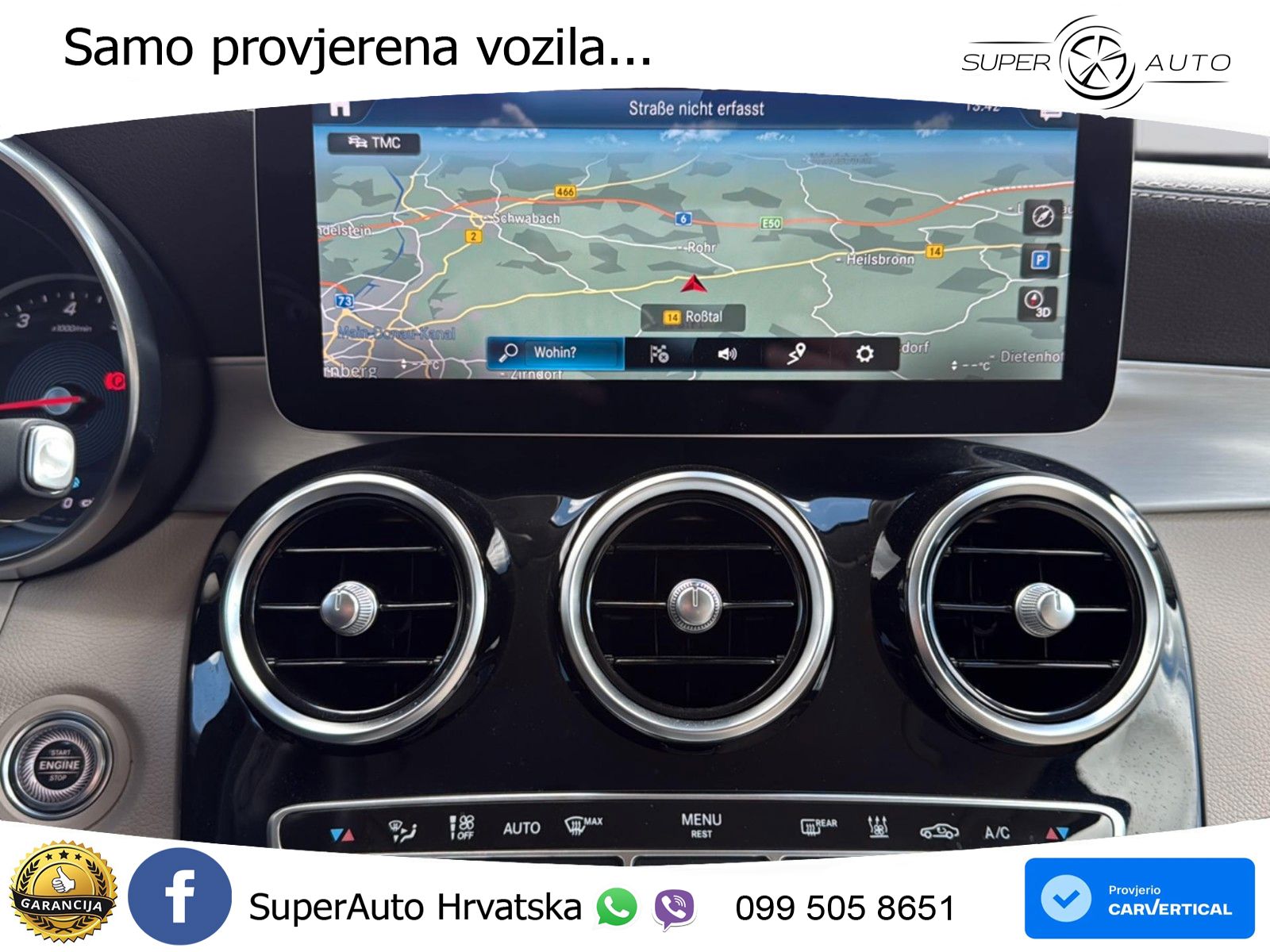 Mercedes GLC 300 (258 KS) 4MATIC 9G-TRONIC AMG ZRAČNI+ACC+GR SJED+360