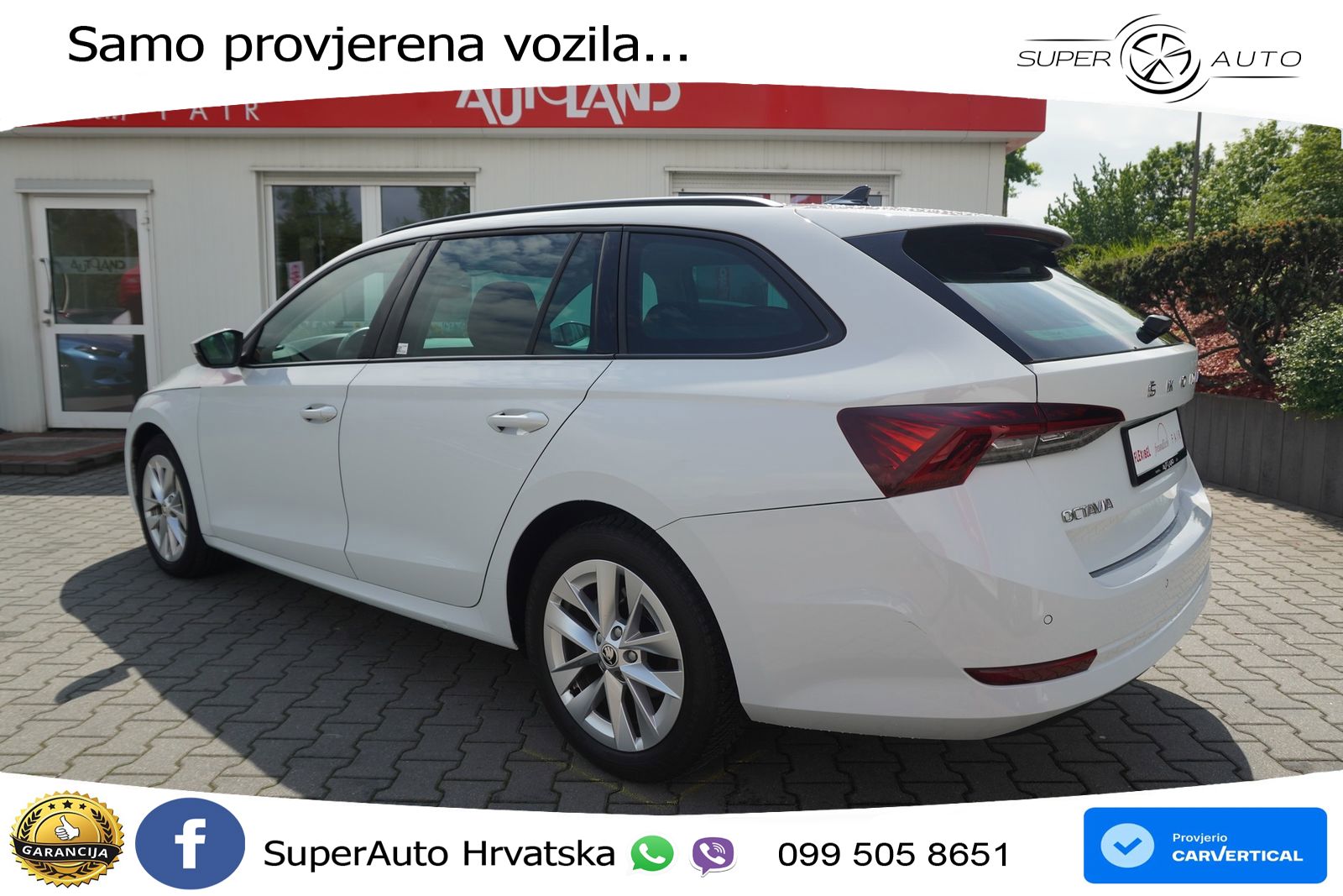 Škoda Octavia Combi 1.5 TSI (150 KS) LED+GR SJED+ACC