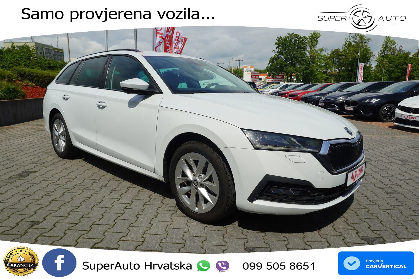 Škoda Octavia Combi 1.5 TSI (150 KS) LED+GR SJED+ACC