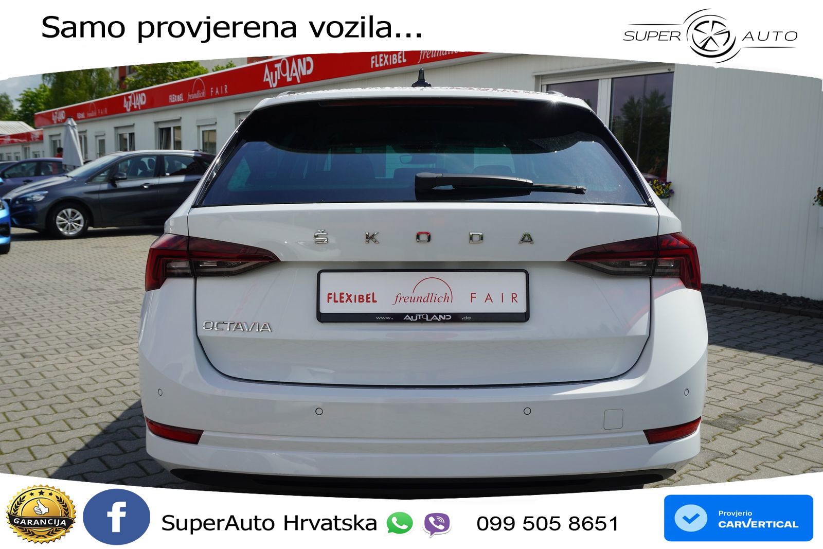 Škoda Octavia Combi 1.5 TSI (150 KS) LED+GR SJED+ACC