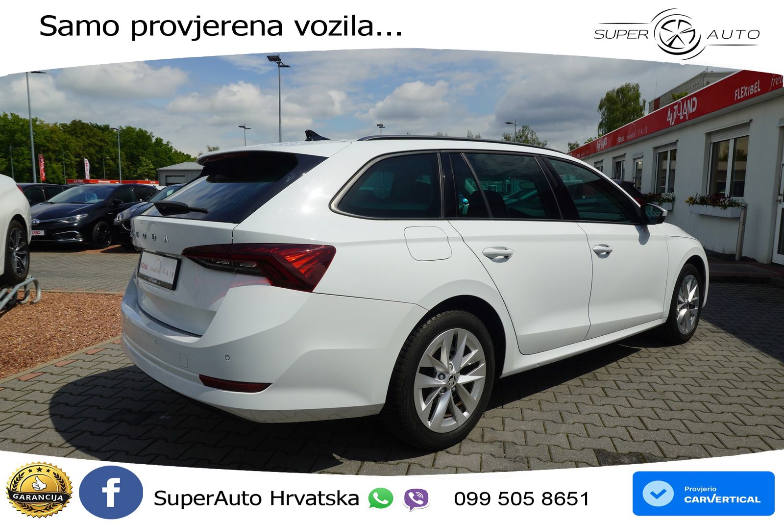 Škoda Octavia Combi 1.5 TSI (150 KS) LED+GR SJED+ACC