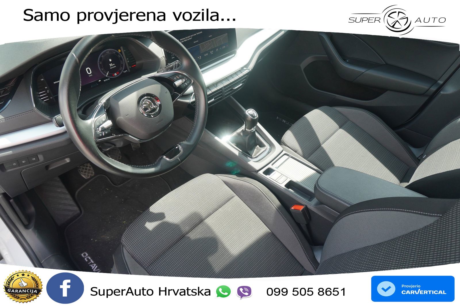 Škoda Octavia Combi 1.5 TSI (150 KS) LED+GR SJED+ACC